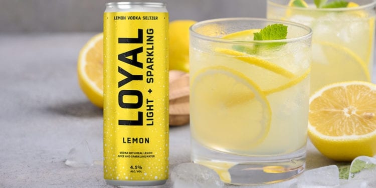 Loyal 9 Lemon Vodka Seltzer