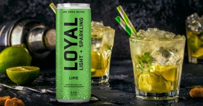 Loyal 9 Lime Vodka Seltzer