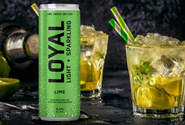 Loyal 9 Lime Vodka Seltzer