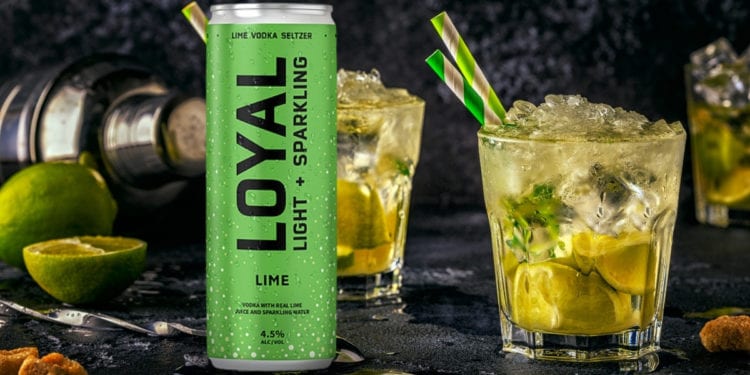 Loyal 9 Lime Vodka Seltzer