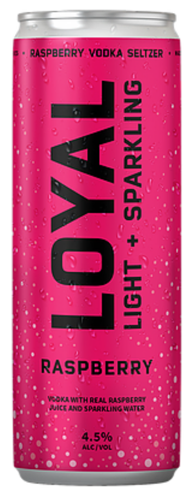 Loyal 9 Raspberry Vodka Seltzer