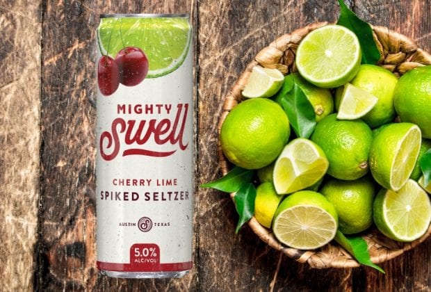 Mighty Swell Cherry Lime Spiked Seltzer