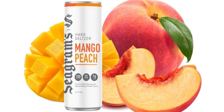 Seagram's Mango Peach Hard Seltzer