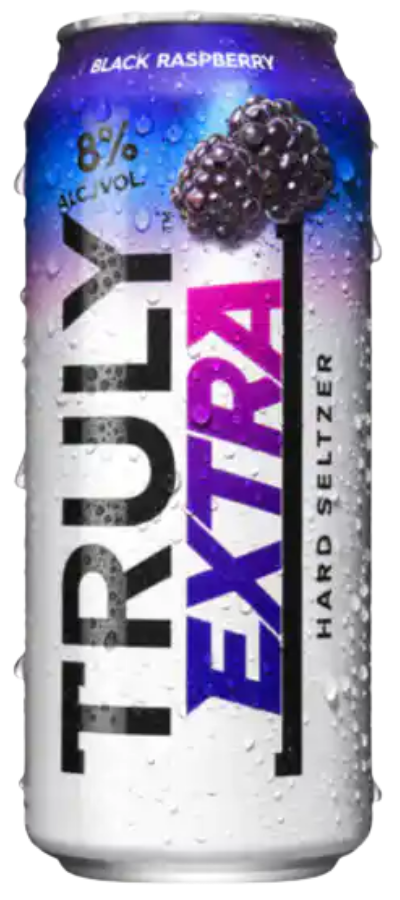 Truly Extra Black Raspberry Hard Seltzer