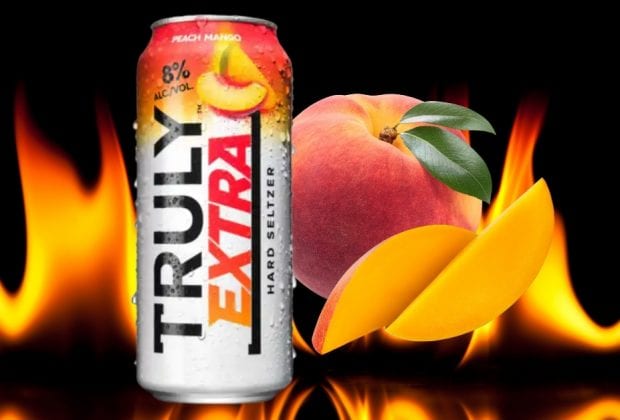 Truly Extra Peach Mango Hard Seltzer