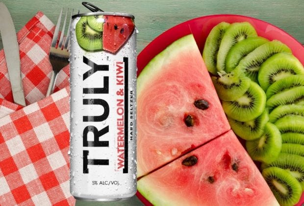 Truly Watermelon & Kiwi Hard Seltzer
