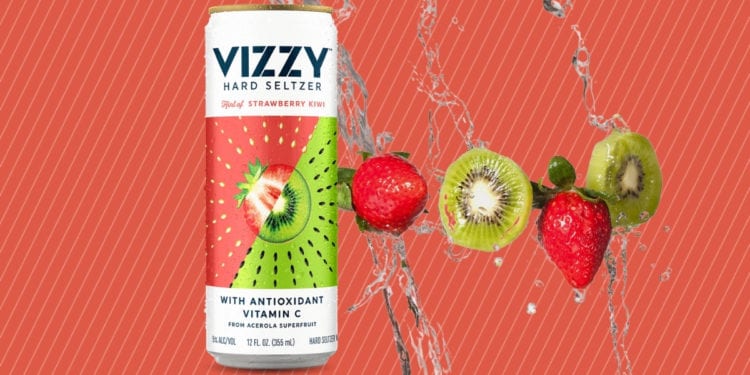 Vizzy Strawberry Kiwi Hard Seltzer