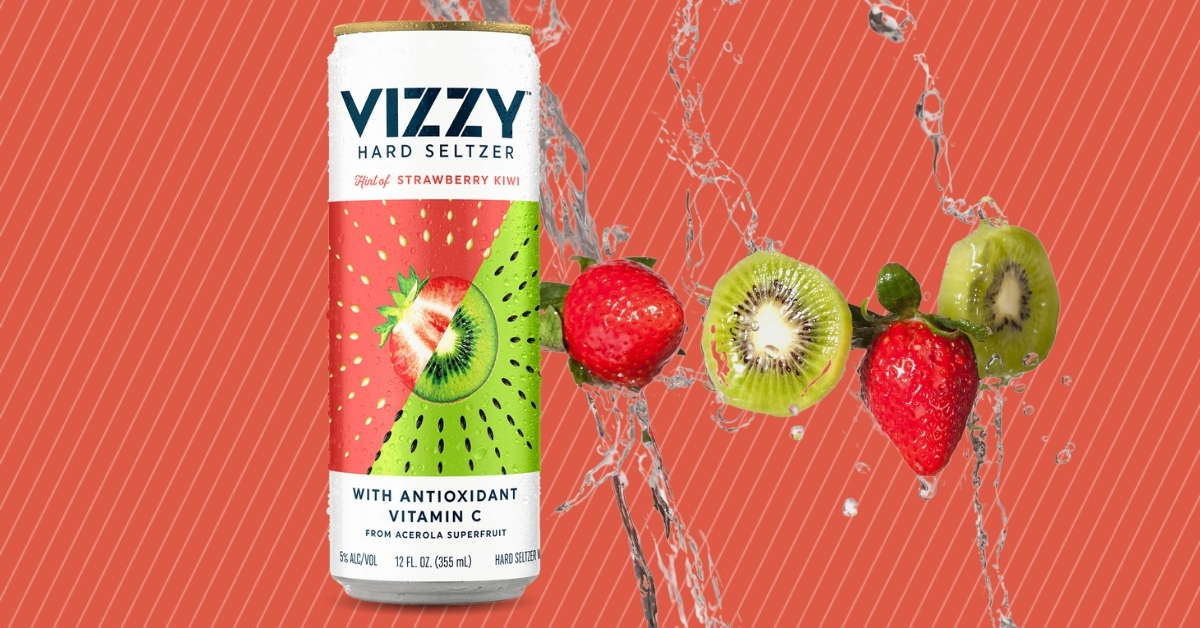 Vizzy Strawberry Kiwi Hard Seltzer Review Seltzer Nation