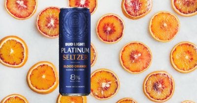 Bud Light Platinum Blood Orange Hard Seltzer