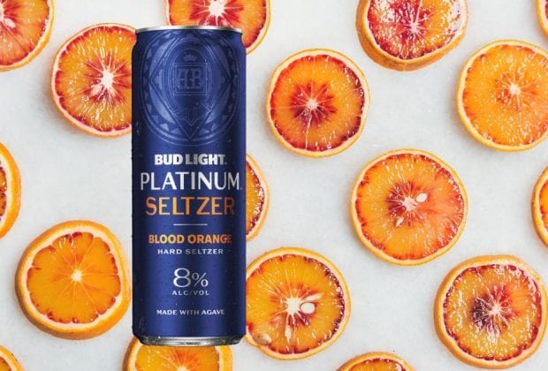 Bud Light Platinum Blood Orange Hard Seltzer