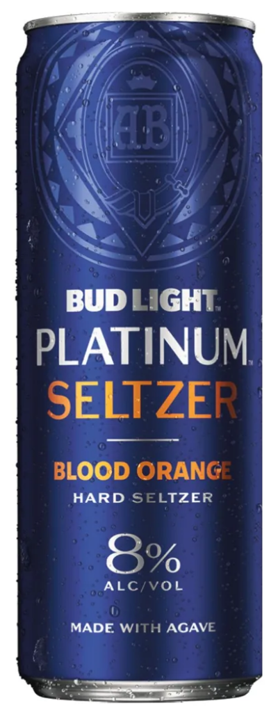 Bud Light Platinum Blood Orange Seltzer