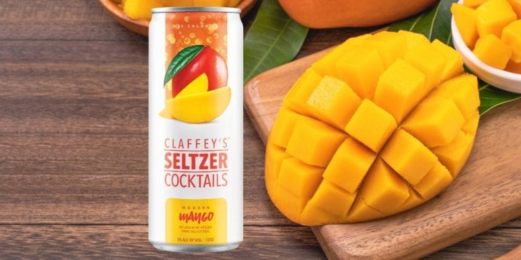 Claffey’s Modern Mango Seltzer Cocktail