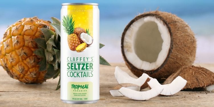 Claffey’s Tropical Paradise Seltzer Cocktail