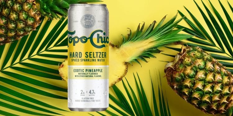 Topo Chico Exotic Pineapple Hard Seltzer