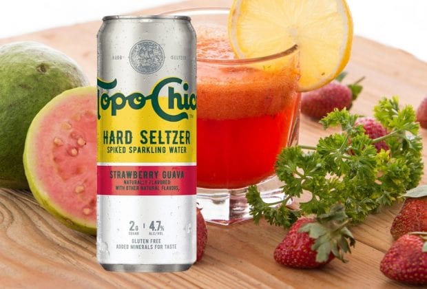 Topo Chico Strawberry Guava Hard Seltzer