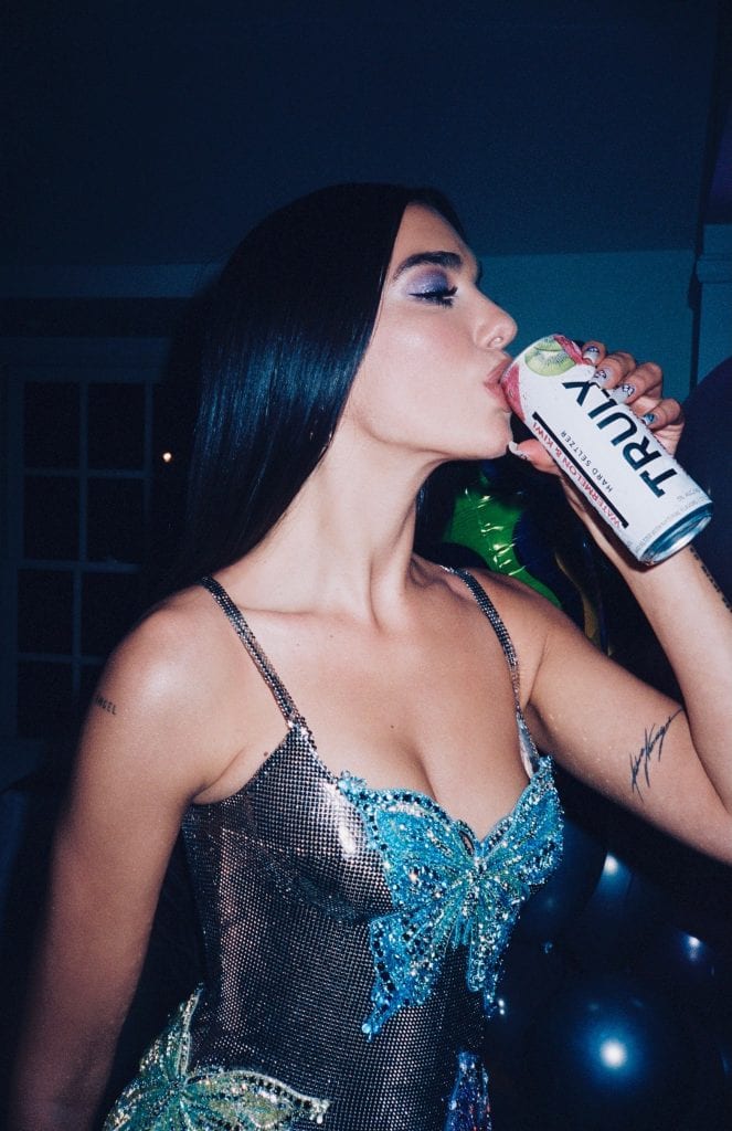 Truly Hard Seltzer and Dua Lipa