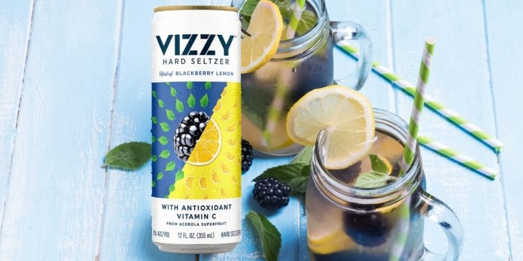 Vizzy Blackberry Lemon Hard Seltzer