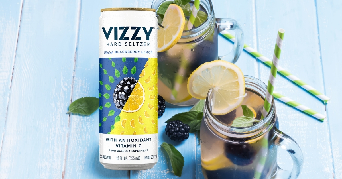 Vizzy Blackberry Lemon Hard Seltzer Review Seltzer Nation