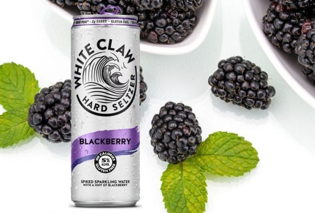 White Claw Blackberry Hard Seltzer