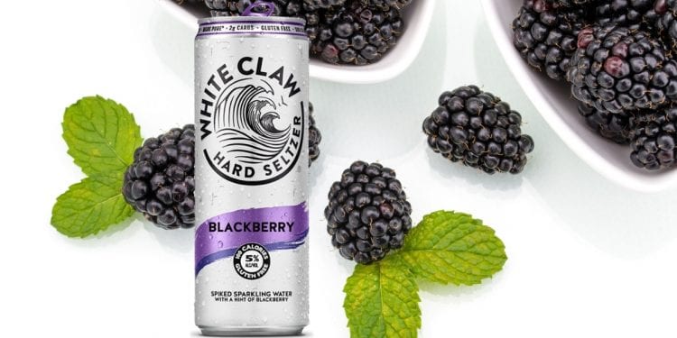 White Claw Blackberry Hard Seltzer