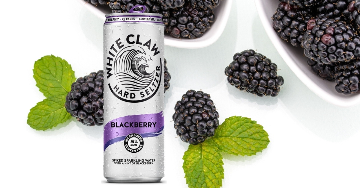 White Claw Blackberry Hard Seltzer Review Seltzer Nation
