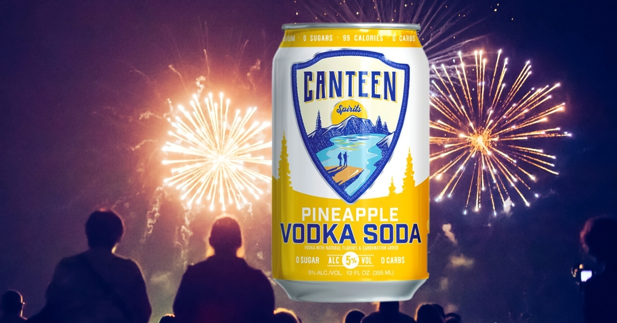 CANTEEN Vodka Soda Is The Perfect Way To Celebrate This 4th Of July