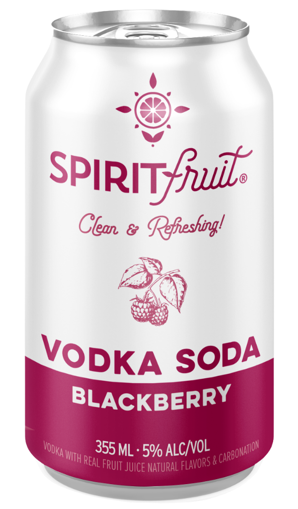 Spiritfruit Blackberry Vodka Soda