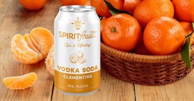 Spiritfruit Clementine Vodka Soda