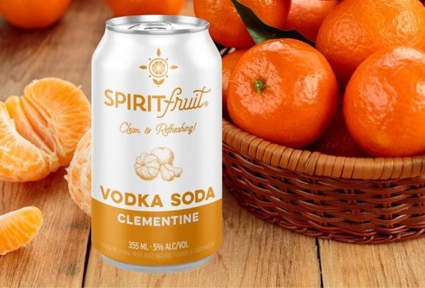 Spiritfruit Clementine Vodka Soda