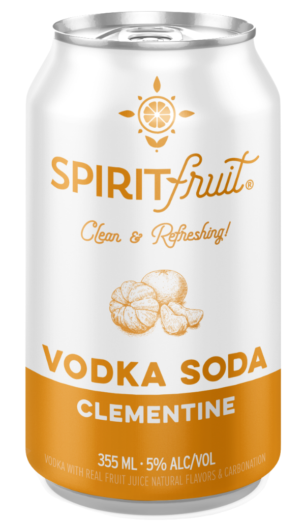 Spiritfruit Clementine Vodka Soda