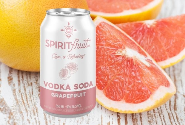 Spiritfruit Grapefruit Vodka Soda