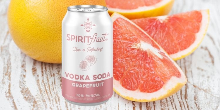 Spiritfruit Grapefruit Vodka Soda