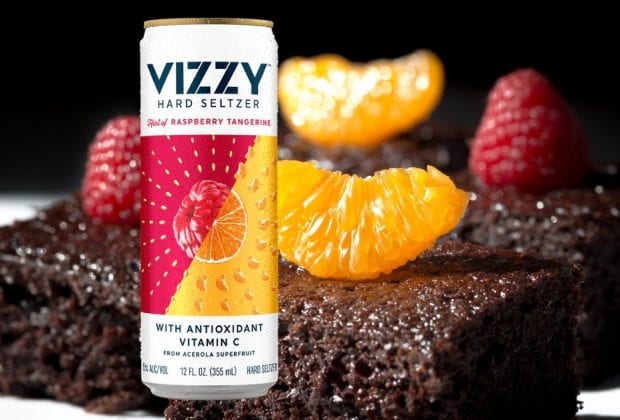 Vizzy Raspberry Tangerine Hard Seltzer