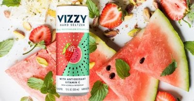 Vizzy Watermelon Strawberry Hard Seltzer