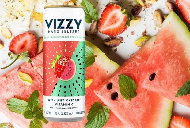 Vizzy Watermelon Strawberry Hard Seltzer