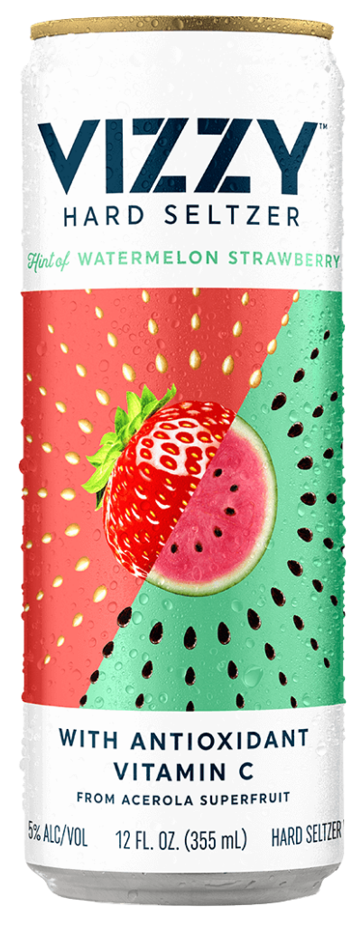 Vizzy Watermelon Strawberry Hard Seltzer