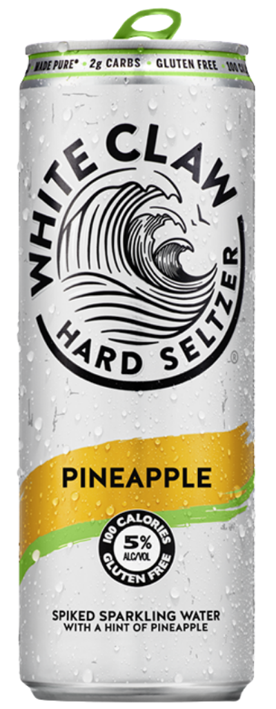 White Claw Pineapple Hard Seltzer