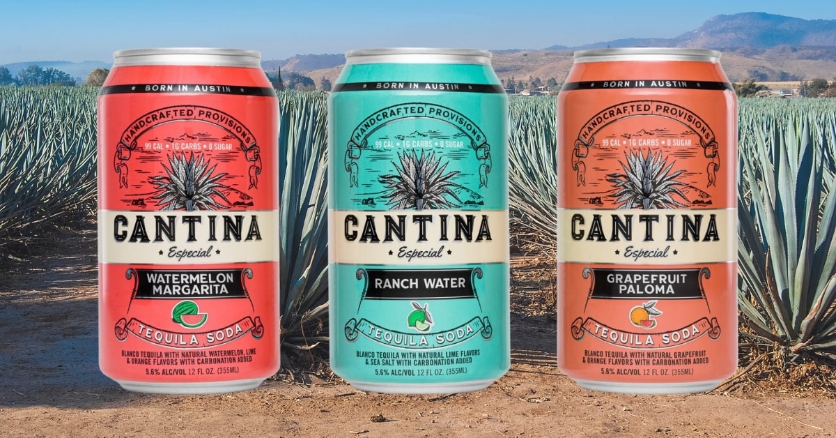 CANTINA Tequila Soda Is Shaking Up The Hard Seltzer Scene