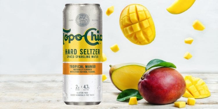 Topo Chico Tropical Mango Hard Seltzer