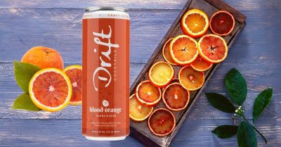 Drift Cocktails Blood Orange Vodka & Soda