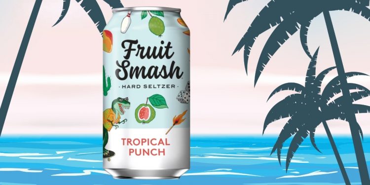 Fruit Smash Tropical Punch Hard Seltzer