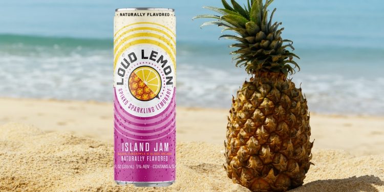 Loud Lemon Island Jam Spiked Sparkling Lemonade