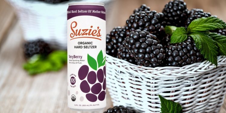 Suzie's Very Berry Organic Hard Seltzer