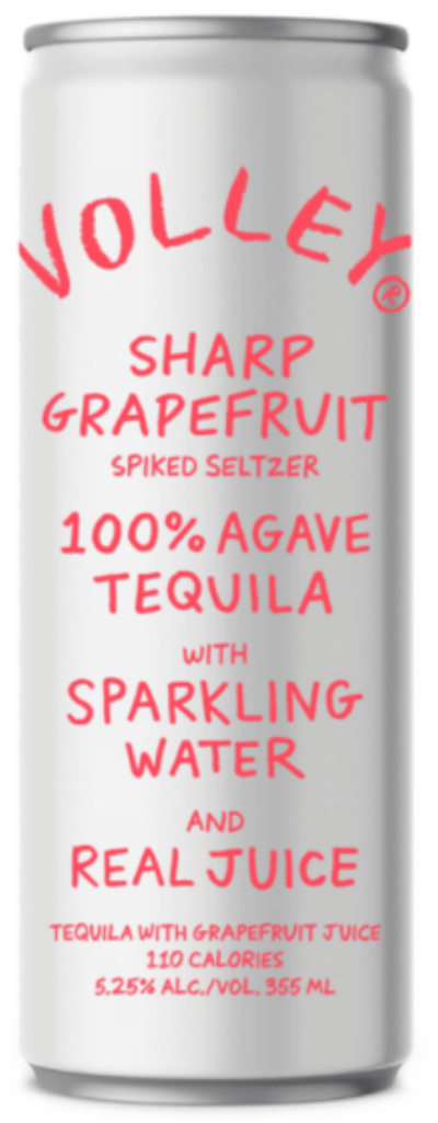 Volley Sharp Grapefruit Tequila Seltzer
