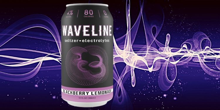 Waveline Blackberry Hard Lemonade Seltzer