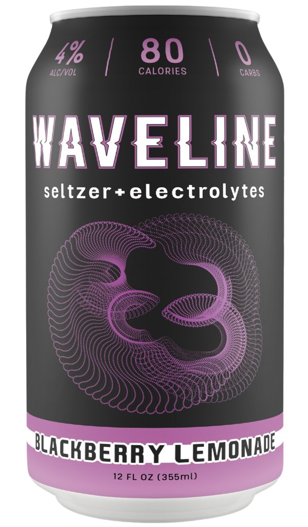 Waveline Blackberry Hard Lemonade Seltzer