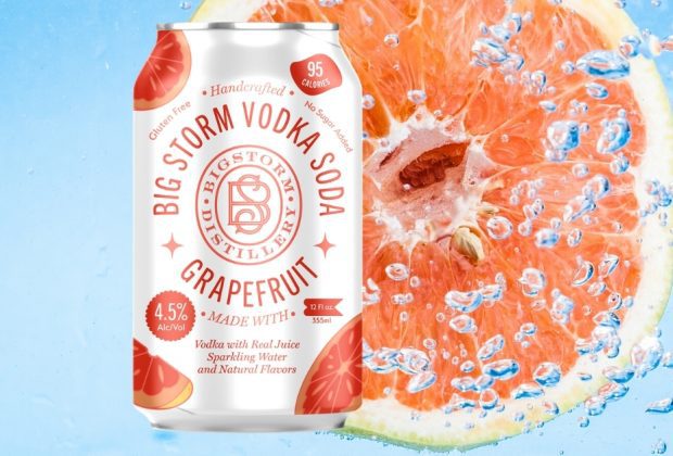 Big Storm Grapefruit Vodka Soda