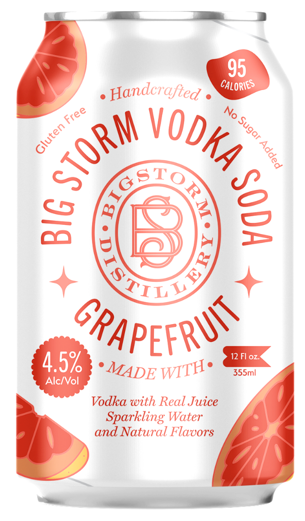 Big Storm Grapefruit Vodka Soda