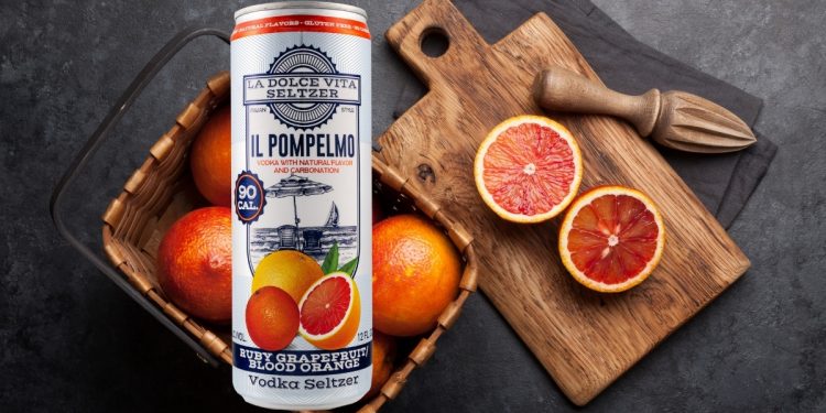 La Dolce Vita Il Pompelmo Vodka Seltzer