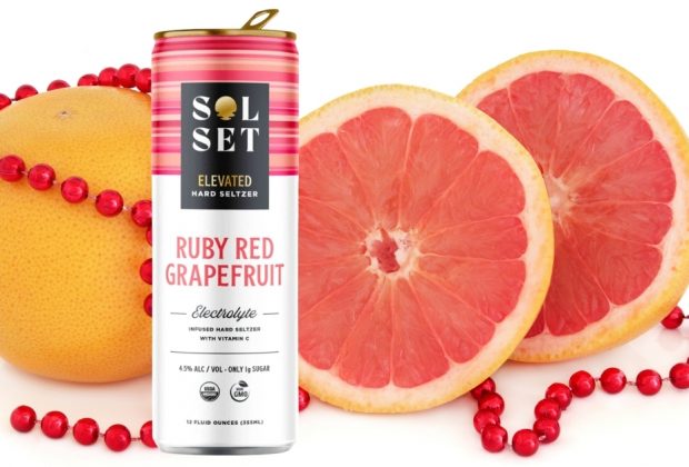 Solset Ruby Red Grapefruit Hard Seltzer